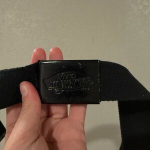 Vans Off The Wall Black Belt Bag